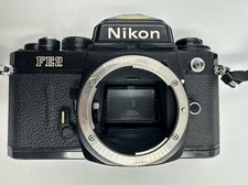 Corpo da Câmera de Filme 35mm SLR Nikon FE2 - Preto - Fabricado no Japão - Não Testado Como Está, usado comprar usado  Enviando para Brazil