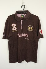 Camisa polo popover manga curta logotipo bordado marrom LA MARTINA tamanho G comprar usado Camisa polo popover manga curta logotipo bordado marrom LA MARTINA tamanho G comprar usado  Enviando para Brazil