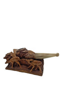 Ancienne pipe sculptée d'occasion  Longwy