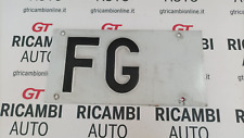 Targa bianca italiana usato  Ariano Irpino