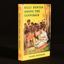 1950 Billy Bunter Among the Cannibals Frank Richards Colour Frontispiece 1st Ed comprar usado  Enviando para Brazil