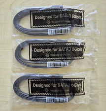 6x Sata Kabel - ASRock | 6 Gb/s | Gewinkelt & Ungewinkelt | 45cm | Schwarz | Neu comprar usado  Enviando para Brazil