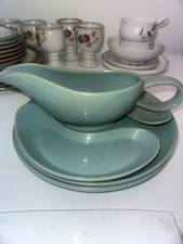 Denby green dinner for sale  CHELMSFORD
