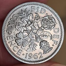 1962 uncirculated sixpence for sale  LANCASTER
