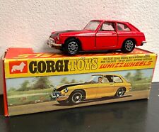 1970 CORGI Mettoy Grã-Bretanha WHIZZ WHEELS #378 MGC GT modelo de competição na caixa comprar usado  Enviando para Brazil