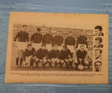 Milan squadra foglio usato  Caserta