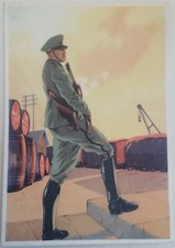 Cartolina milizia ferroviaria usato  Roma