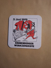 Bierdeckel 1989 cronenburger gebraucht kaufen  Meßstetten