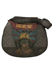Borsa pelle tibet usato  Monza
