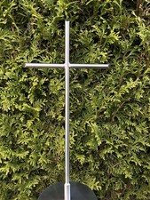 Edelstahlkreuz grabkreuz dekok gebraucht kaufen  Illerrieden