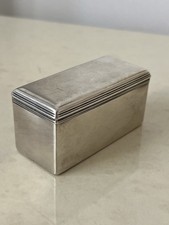 Boîte argent massif d'occasion  Malaunay