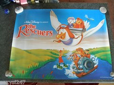 THE SALCUERS WALT DISNEY ORIGINAL 1989 CINEMA REINO UNIDO QUAD FILME PÔSTER ROLADO comprar usado  Enviando para Brazil