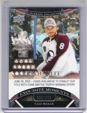 2022-23 Black Diamond #ECM-MF Cale Makar Exquisite Moments 69/299 comprar usado  Enviando para Brazil