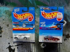 Hot Wheels #1115 Ferrari F355 Challenge Silver & #570 Black Ferrari 355 LEIA!! comprar usado  Enviando para Brazil