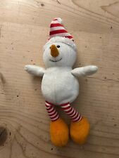 Soft snowman toy for sale  ETCHINGHAM