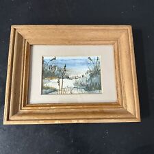 Watercolor painting coastal for sale  Conway