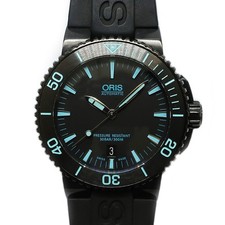 Usado, Oris Aquis Date 733 7653 4725R mergulhador automático masculino #U431 comprar usado  Enviando para Brazil