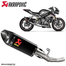 Scarico triumph street usato  Napoli