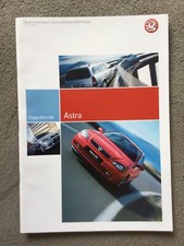 Folheto modelo VAUXHALL ASTRA Hatch, Saloon & Estate 2004 em muito bom estado comprar usado  Enviando para Brazil