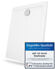 Plano Ducha Plato de Duschbecken Blanco Brillo Intenso 120 x 80 Completo Set comprar usado  Enviando para Brazil