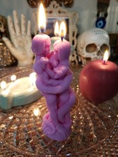 Adán y Eva, Juego de moldes de velas de silicona Eva, también para jabón, resina, yeso. segunda mano  Embacar hacia Mexico