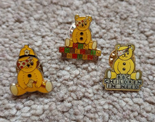 Pudsey bear enamel for sale  SWINDON