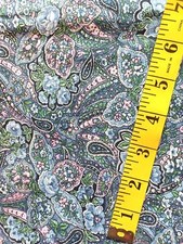 Paisley floral blue for sale  Essex