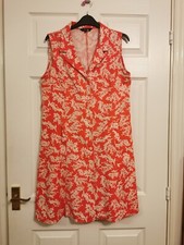 Peacocks orange linen for sale  TAVISTOCK