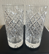 Set crystal tumbler for sale  LEEDS