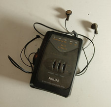 Reprodutor de cassete estéreo Philips AQ6546 reverso automático + equalizador vintage testado comprar usado  Enviando para Brazil