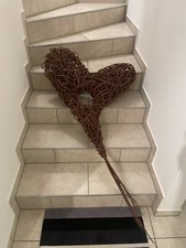 Gartendeko herz reben gebraucht kaufen  Hohenwart