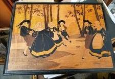 Tableau panneau bois d'occasion  Bardos