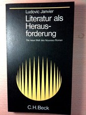 Literatur als herausforderung gebraucht kaufen  Aarbergen