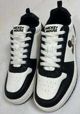 Tênis Disney Mickey Mouse Feminino Top Baixo Preto e Branco Disney Tamanho 9 Novo Sem Caixa comprar usado  Enviando para Brazil