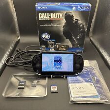 Pacote de console edição limitada CIB Sony PS Vita 1000 Call of Duty Black Ops COD, usado comprar usado  Enviando para Brazil