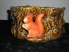 Majolica squirrel oak for sale  Dryden