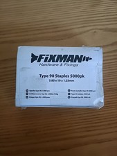 Fixman type staples for sale  HEBBURN