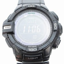 Relógio Casio Pro Trek cronógrafo solar digital preto Prg-270-1Ajf/Ae masculino comprar usado  Enviando para Brazil