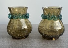 Vintage murano crackle for sale  CRAWLEY