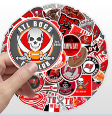 Novo 50 Peças Adesivos Tampa Bay Buccaneers Futebol Esportes Skate Bagagem Vinil comprar usado  Enviando para Brazil