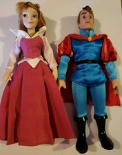 Conjunto de 4 bonecas Disney DeAgostini porcelana Aurora Briar Rose e Prince Phillip comprar usado  Enviando para Brazil