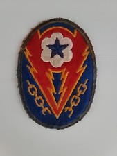 Patch do Exército dos EUA Segunda Guerra Mundial Teatro Europeu de Operações Comunicação Base Avançada  comprar usado  Enviando para Brazil