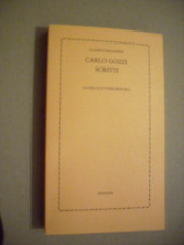 Carlo gozzi scritti usato  Catania