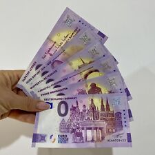 Conjunto de 6 notas de aniversário lembrança 0 zero euro Alemanha 2021 comprar usado  Enviando para Brazil