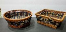 Vintage brown wicker for sale  Sahuarita