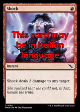 Mtg shock foil usato  Bari