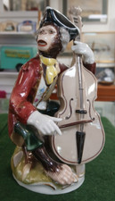 Dresden porcelain monkey for sale  BEDFORD