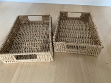 Körbchen rattan natur gebraucht kaufen  Regensburg