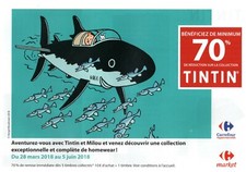 Tintin rare depliant d'occasion  Nancy-