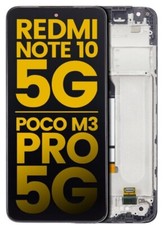 Tela LCD Original + Moldura Para Xiaomi Redmi Note 10 5G Poco M3 Pro 5G ✅, usado comprar usado  Enviando para Brazil